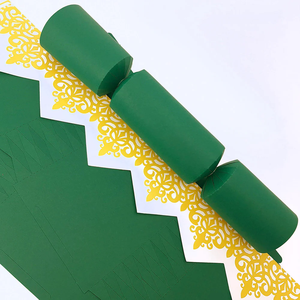 Rich Green | Cracker Making DIY Craft Kits | Make Your Own | Eco Recyclable - Image 12
