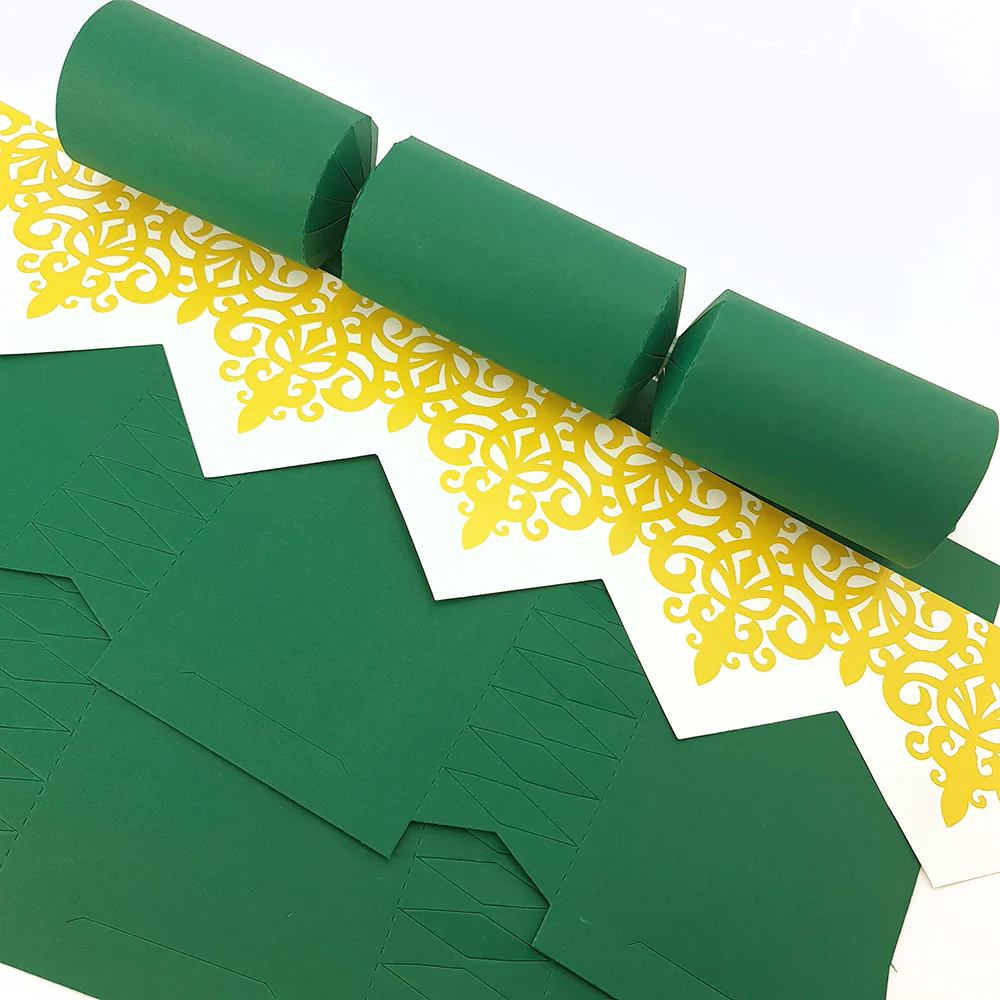 Rich Green | Cracker Making DIY Craft Kits | Make Your Own | Eco Recyclable - Image 4