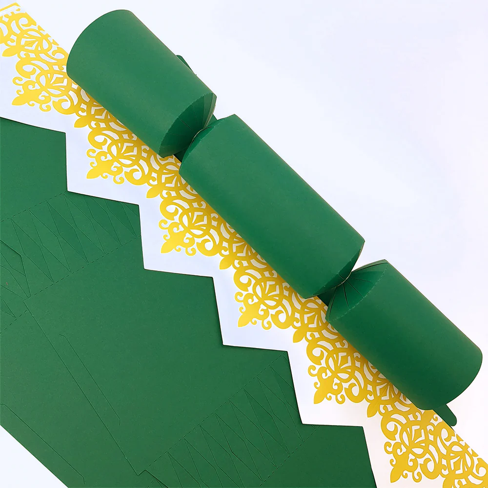 Rich Green | Cracker Making DIY Craft Kits | Make Your Own | Eco Recyclable - Image 7