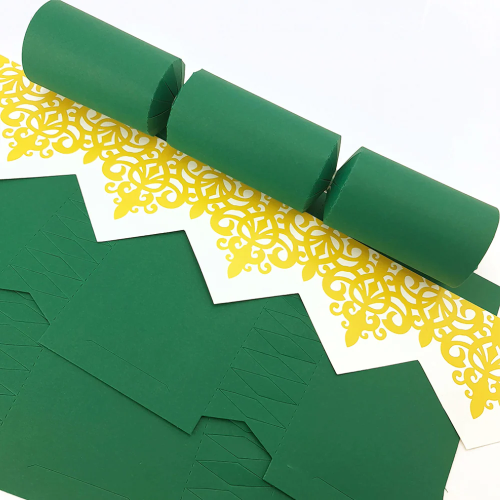 Rich Green | Cracker Making DIY Craft Kits | Make Your Own | Eco Recyclable - Image 8
