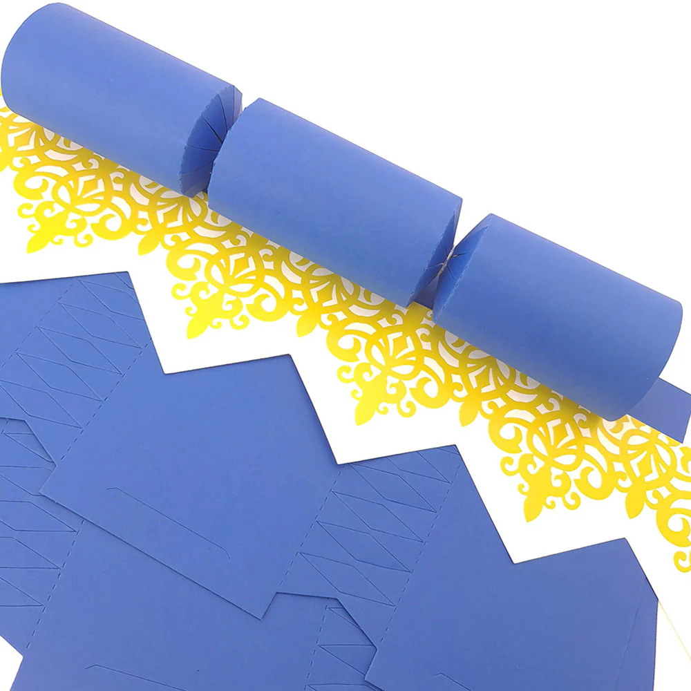 Royal Blue | Cracker Making DIY Craft Kits | Make Your Own | Eco Recyclable - Image 13