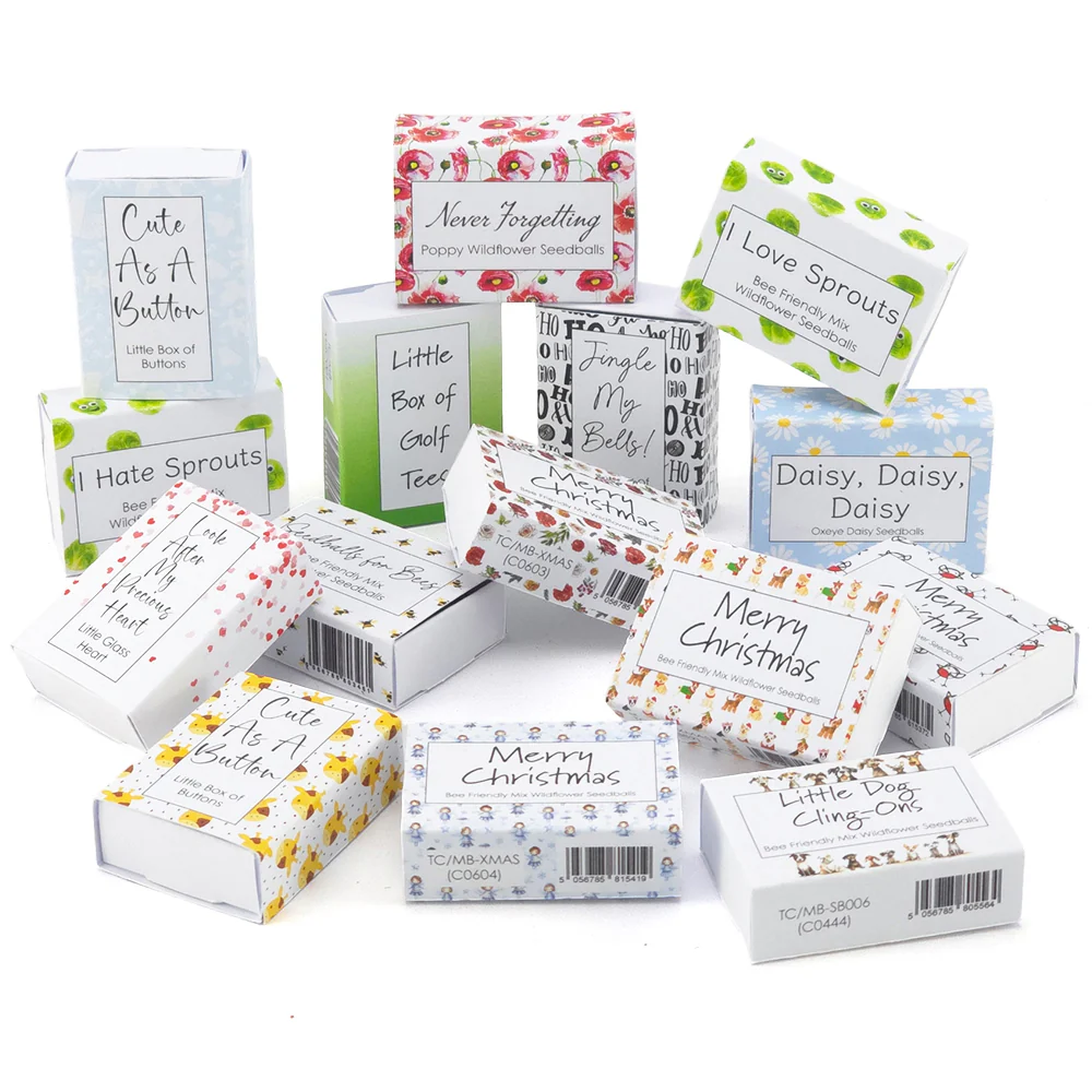 Snowtime Penguin | Hanging Felt Star | Cracker Filler | Mini Matchbox Gift - Image 3