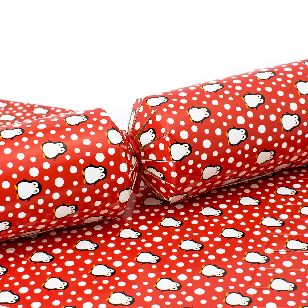 Snowtime Penguins | Eco Christmas Cracker Making Kit | Make & Fill Your Own - Image 6