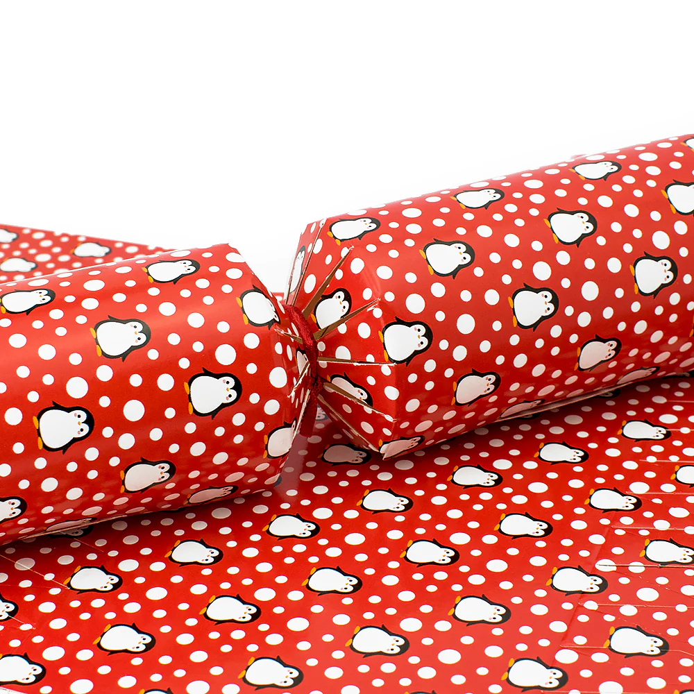 Snowtime Penguins | Eco Christmas Cracker Making Kit | Make & Fill Your Own - Image 7