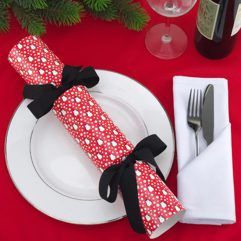 Snowtime Penguins | Eco Christmas Cracker Making Kit | Make & Fill Your Own - Image 8
