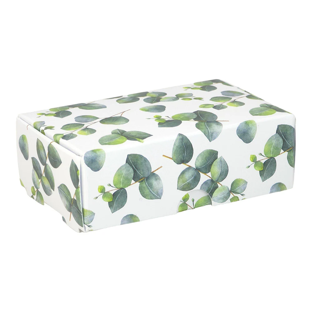 Watercolour Eucalyptus | Little Gift Box | Soap Bar Sized | Single or 6 Boxes | 57x88x30mm - Image 5