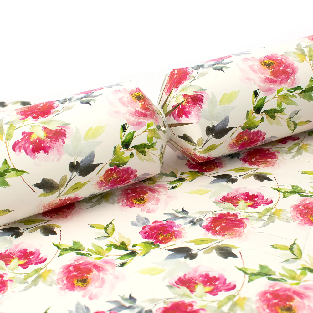 Watercolour Peonies | Cracker Making Craft Kit | Make and Fill Your Own - Image 8