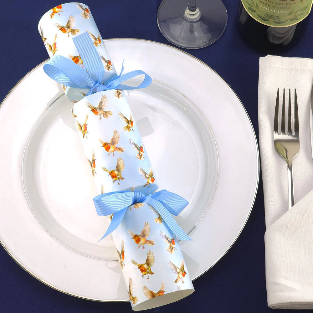 Watercolour Robins | Cracker Making Craft Kit | Make & Fill Your Own - Image 5