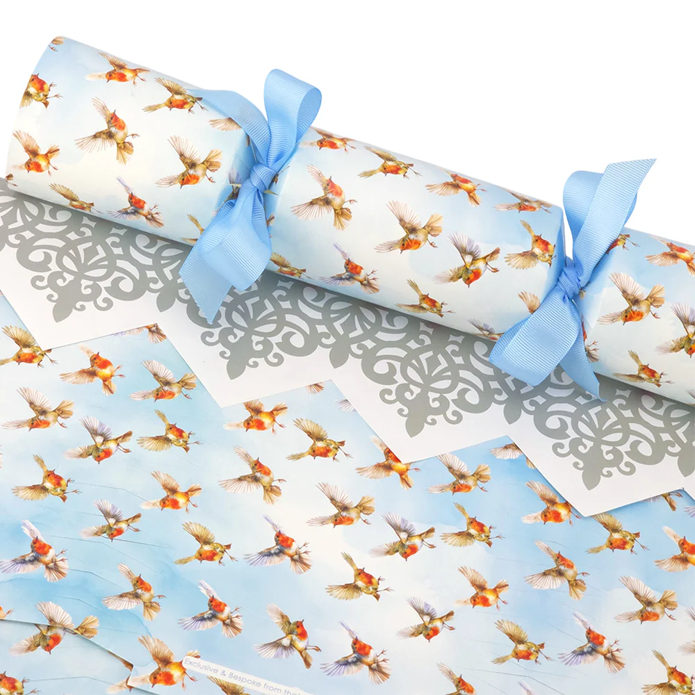 Watercolour Robins | Cracker Making Craft Kit | Make & Fill Your Own - Image 6